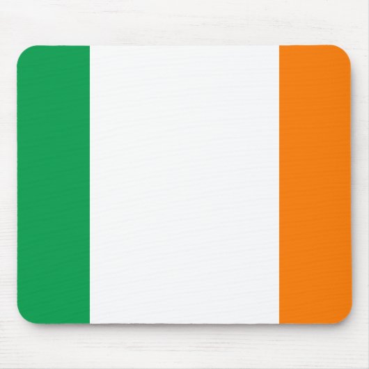 Irland (irische Flagge) Mousepad (Vorne)