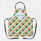 Irland - irische Flagge - Umweltfreundliche Person Schürze (Vorderseite)