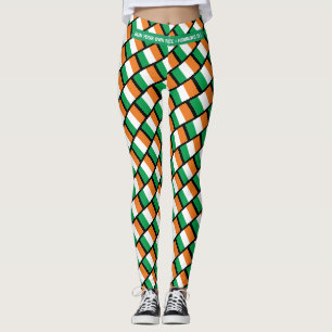 IRLAND IRISH Custom Christlich RUN IHRE EIGENE RAS Leggings