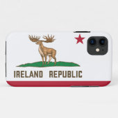 Irland Irish Elk Flag Giant Deer Case-Mate iPhone Hülle (Rückseite (Horizontal))