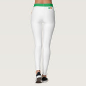 Irland/Irish Flag Fashion Reise/Sport Fan Legg Leggings (Rückseite)