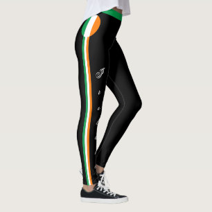Irland/Irish Flag Fashion Reise/Sport Fans Leggings