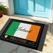 Irland & Irish Flag house mattes/sports Willkommen Fußmatte