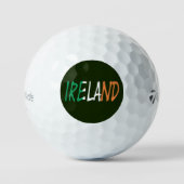 Irland: Irish Flag tmtp5 gbcnt Golfball (Vorderseite)