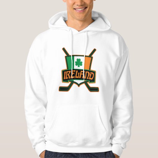 Irland Irish Ice Hockey-Logo Hoodie (Vorderseite)