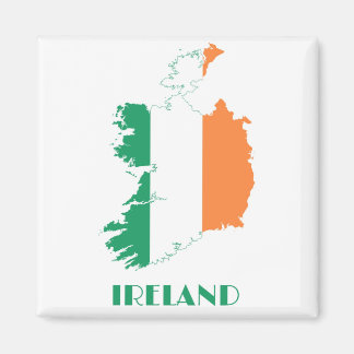 IRLAND - IRISH/MAP/FLAG/FARBEN/EMBLEM MAGNET