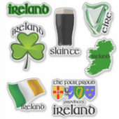Irland Irish Sticker Pack (Vorderseite)