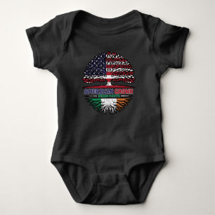 Irland Irish US USA United Staaten Tree Baby Strampler
