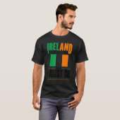Irland Irland Flag Irland fordert und T-Shirt (Vorne ganz)