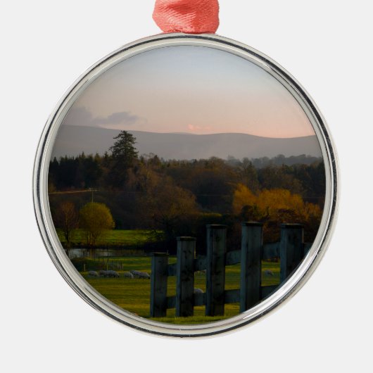 Irland ist schön ornament aus metall (Vorne)