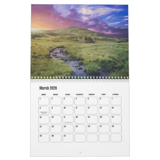Irland Kalender (Mär 2026)
