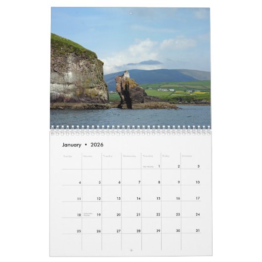 Irland-Kalender Kalender (Jan 2026)