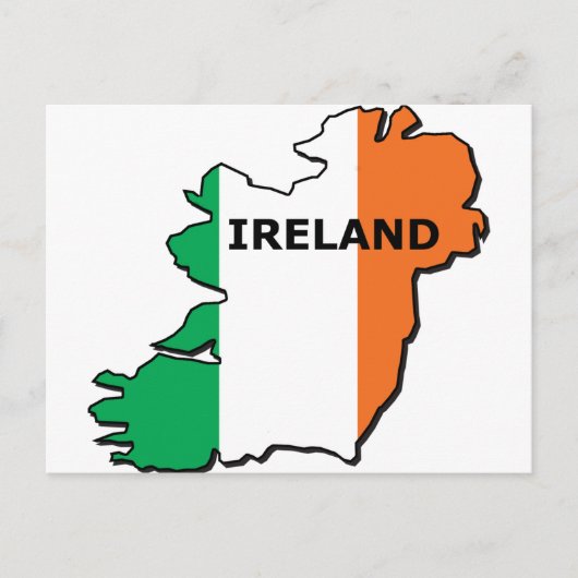 Irland Karte (Vorderseite)
