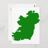 Irland Karte (Vorne/Hinten)