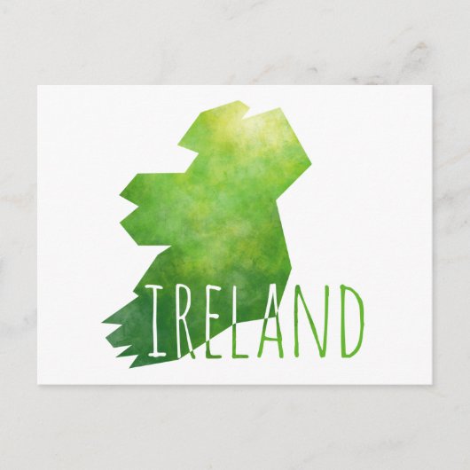 Irland Karte (Vorderseite)
