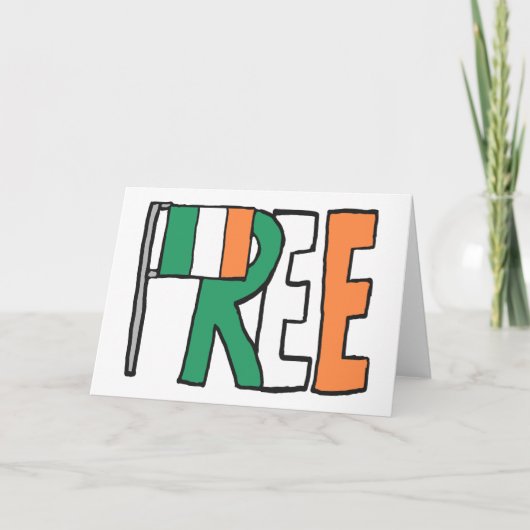 Irland Karte (Vorderseite)