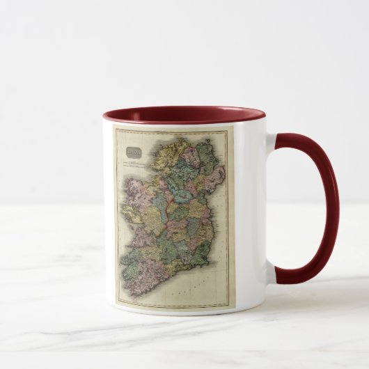 Irland-Karte 1813 durch John Pinkerton Tasse (Rechts)
