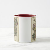Irland-Karte 1813 durch John Pinkerton Tasse (Zentrum)