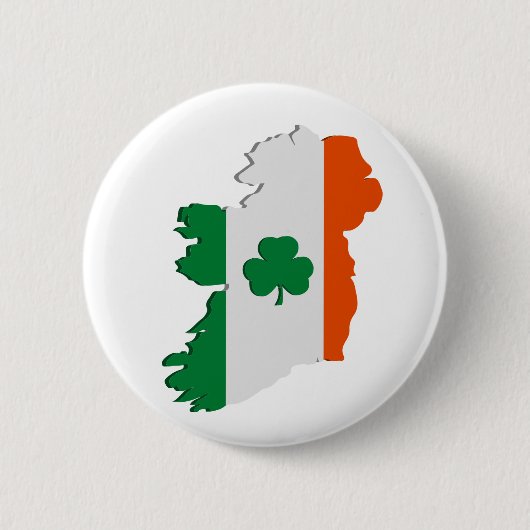 Irland-Karte Button (Vorderseite)