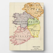 Irland Karte Fotoplatte (Vorderseite)