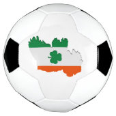 Irland-Karte Fußball (Gedreht)