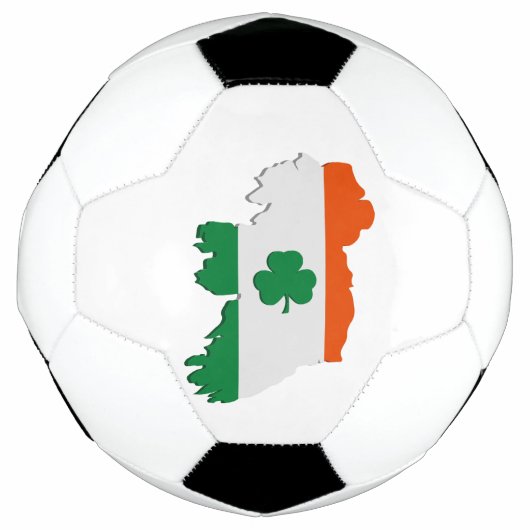 Irland-Karte Fußball (Vorderseite)