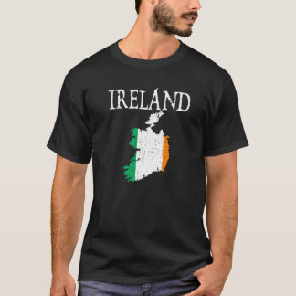 Irland Karte Irland T-Shirt