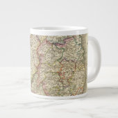 Irland-Karte Jumbo-Tasse (Vorderseite Rechts)