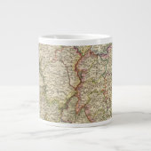 Irland-Karte Jumbo-Tasse (Vorderseite)
