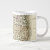 Irland-Karte Jumbo-Tasse (Rechts)