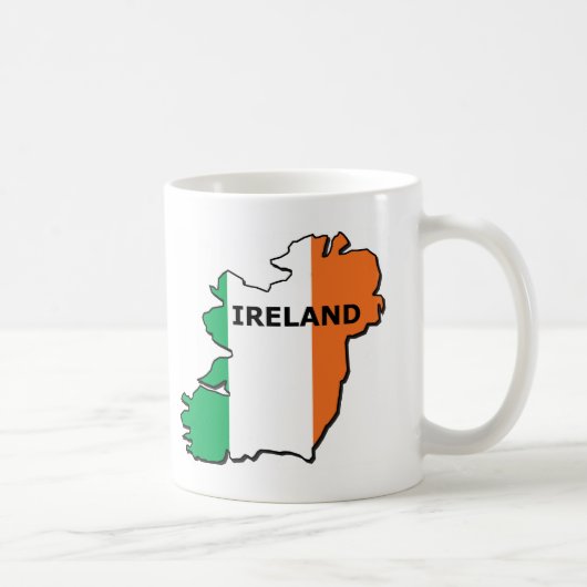 Irland-Karte Kaffeetasse (Rechts)
