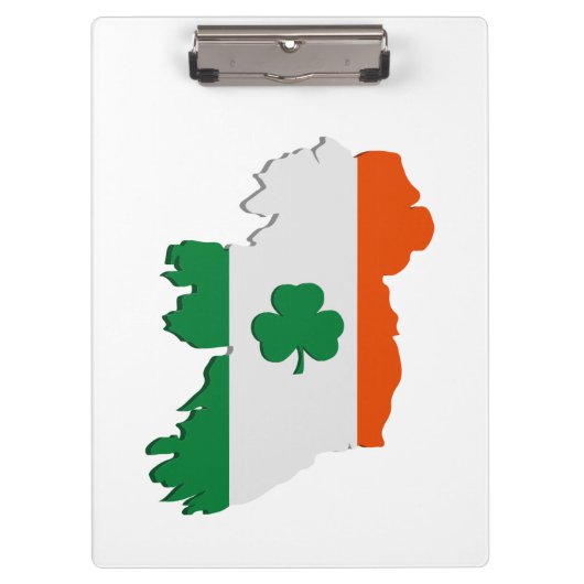 Irland-Karte Klemmbrett (Vorderseite)