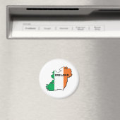 Irland Karte Magnet (In Situ (Geschirrspüler))