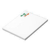 Irland-Karte Notizblock (Rotiert)
