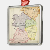 Irland-Karte Ornament Aus Metall (Links)