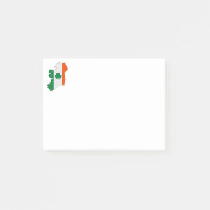 Irland-Karte Post-it Klebezettel