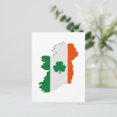 Irland-Karte Postkarte (Stehend Vorderseite)