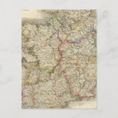 Irland-Karte Postkarte (Vorderseite)