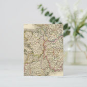 Irland-Karte Postkarte (Stehend Vorderseite)