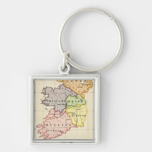 Irland-Karte Schlüsselanhänger (Vorne)