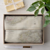 Irland-Karte Seidenpapier (Geschenk)