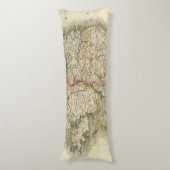 Irland-Karte Seitenschläferkissen (Vorderseite Vertikal)