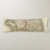 Irland-Karte Seitenschläferkissen (Vorderseite)