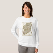 Irland-Karte T-Shirt (Vorne ganz)