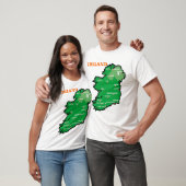 Irland-Karte T-Shirt (Unisex)