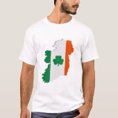 Irland-Karte T-Shirt (Vorderseite)
