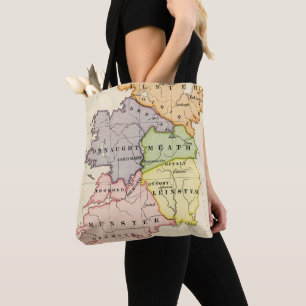 Irland-Karte Tasche