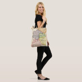Irland-Karte Tasche (Am Model)