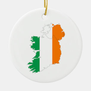 Irland-Karte Weihnachtsschmuck