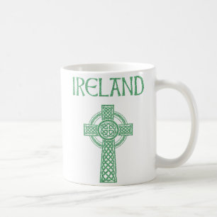 Irland Keltisches Kreuz Tasse